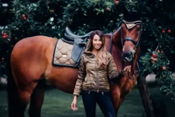 Outlet Tapis de selle Golden Brass - Tapis De Cso|Tapis De Dressage