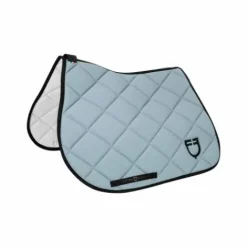 Sale Tapis de selle logo grey mist/noir - Tapis De Cso|Tapis De Selle