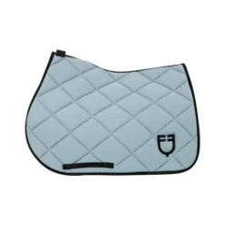 Sale Tapis de selle logo grey mist/noir - Tapis De Cso|Tapis De Selle