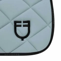 Sale Tapis de selle logo grey mist/noir - Tapis De Cso|Tapis De Selle