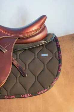 Hot Tapis de selle LOVE MIXTE et rose - Tapis De Cso|Tapis De Selle