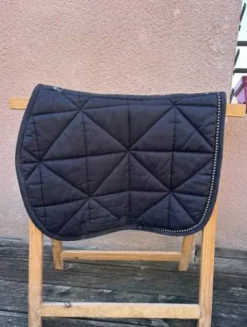 Online tapis de selle noir Tapis De Cso