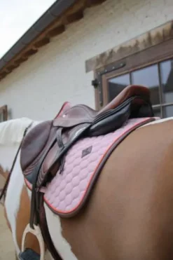 Hot Tapis de selle Onion Quilt Neon Leather Mixte - Kentucky Tapis De Cso|Tapis De Selle