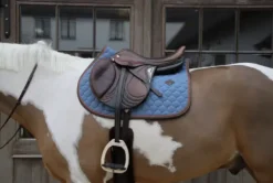 Hot Tapis de selle Onion Quilt Neon Leather Mixte - Kentucky Tapis De Cso|Tapis De Selle