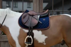 Hot Tapis de selle Onion Quilt Neon Leather Mixte - Kentucky Tapis De Cso|Tapis De Selle