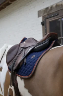 Hot Tapis de selle Onion Quilt Neon Leather Mixte - Kentucky Tapis De Cso|Tapis De Selle