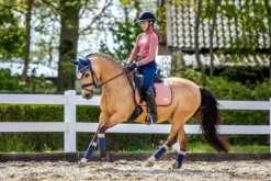 Best Tapis de selle Peony Pink - Tapis De Dressage|Tapis De Cso