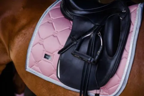 Tapis de selle Pink Crystal - Tapis De Dressage|Tapis De Selle