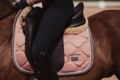 New Tapis de selle pink pearl dressage - - tissu déperlant Tapis De Dressage|Tapis De Selle