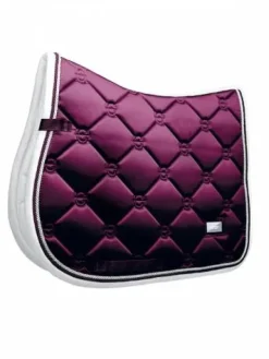 Sale Tapis de selle Purple White Edge - Tapis De Dressage|Tapis De Selle
