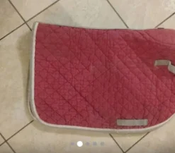 Discount Tapis de selle rouge taille cheval Tapis De Cso