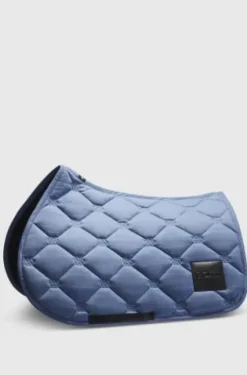 Tapis de selle solid blue horizon mixte - Tapis De Cso|Tapis De Selle