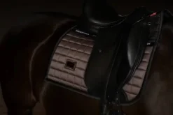New Tapis de selle Sportive Mocha DRESSAGE - Tapis De Dressage|Tapis De Selle