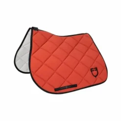 Best Tapis de selle technique logo brique/noir- Tapis De Cso|Tapis De Selle