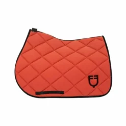 Best Tapis de selle technique logo brique/noir- Tapis De Cso|Tapis De Selle