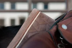 Online Tapis de selle Velvet - Kentucky - Tissu velours Tapis De Cso|Tapis De Selle