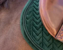 Clearance Tapis de selle Velvet Mini Perles - Kentucky - Velours luxueux Tapis De Cso|Tapis De Selle