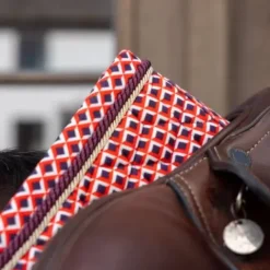 Tapis de Selle Velvet printing - Kentucky - Velours chic Tapis De Selle|Tapis De Selle