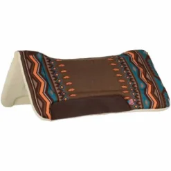 Discount Tapis de selle western avec empiècements en cuir Tapis Western|Tapis De Selle