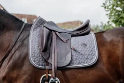 Sale Tapis de selle Wool - Kentucky - Matelassage en étoiles Tapis De Cso|Tapis De Selle