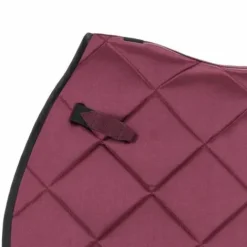 Hot Tapis de selle Zahra Bordeaux - - Effet satiné, motifs élégants Tapis De Cso|Tapis De Selle