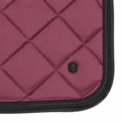 Hot Tapis de selle Zahra Bordeaux - - Effet satiné, motifs élégants Tapis De Cso|Tapis De Selle