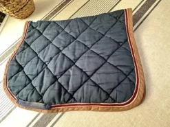 Clearance TAPIS ENSEMBLE CRISTINA SPORT BLEU MARINE Tapis De Dressage|Tapis De Cso