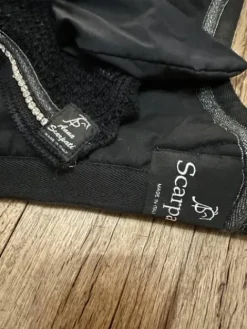 Best TAPIS ENSEMBLE NOIR A STRASS ANNA SCARPATI Tapis De Dressage|Tapis De Cso