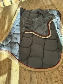 Hot TAPIS GRIS BLEU ENSEMBLE ANNA SCARPATI Tapis De Dressage|Tapis De Cso