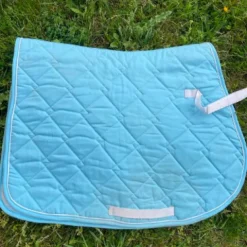 Tapis bleu ciel cheval Tapis De Cso|Tapis De Selle