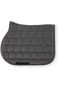 New Tapis jumping Quadro - - chiné, bordeaux et beige Tapis De Cso|Tapis De Selle