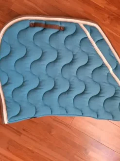 Tapis paddock sport bleu canard Tapis De Cso|Tapis De Selle