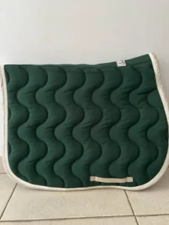 Sale Tapis Pénélope vert et blanc Tapis De Selle|Tapis De Selle