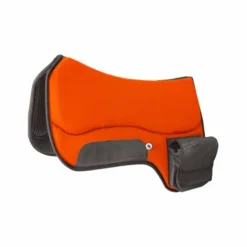 New TAPIS WESTERN POCHES TTECH ORANGE FLUO Tapis Western|Tapis De Selle