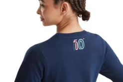 Sale Team Sweat-Shirt Anniversary Femme Bleu - Femme Tenue D'Équitation Femme·Sweat Shirt, Polaire Et Pull Femme