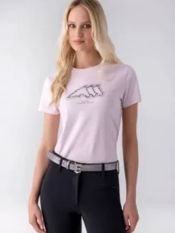 Tee-shirt col rond Giulig - Femme Tenue D'Équitation Femme·T-Shirts équitation Femme