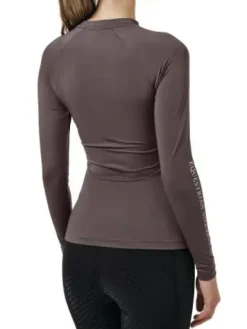 Outlet Top Base Layer Dynamic Modern Mocha - Femme Tenue D'Équitation Femme·Polos Et Chemises