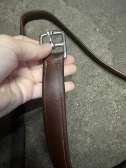 Outlet Étrivières Bruno Delgrange en cuir havane 135cm Etriers Et Accessoires|Étrivières