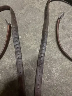 Outlet Étrivières Bruno Delgrange en cuir havane 135cm Etriers Et Accessoires|Étrivières