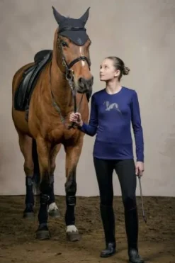 Discount T-shirt à manches longues pour enfants - - Tissu extensible Enfant Tenue D'Équitation Enfant·T-Shirts équitation Enfant