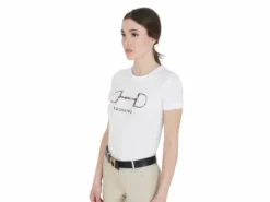 Discount T-shirt d'équitation manches courtes Filetto - - Slim fit Femme Tenue D'Équitation Femme·T-Shirts équitation Femme
