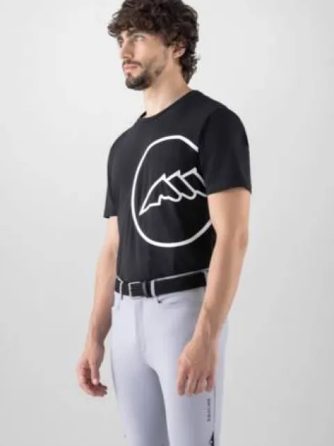T-shirt homme logo 3d - - tissu extensible Homme Tenue D'Équitation Homme·T-Shirts équitation Homme