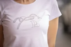 Sale T-shirt iconic strass - - léger et chic Femme Tenue D'Équitation Femme·T-Shirts équitation Femme