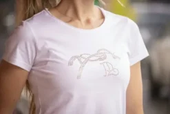 Sale T-shirt iconic strass - - léger et chic Femme Tenue D'Équitation Femme·T-Shirts équitation Femme