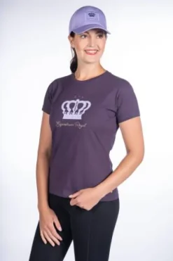 Sale Tshirt lavender bay crown Femme Tenue D'Équitation Femme·T-Shirts équitation Femme