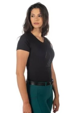 New T-Shirt Livigno Horse Head Femme Tenue D'Équitation Femme·T-Shirts équitation Femme