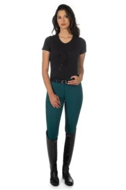 New T-Shirt Livigno Horse Head Femme Tenue D'Équitation Femme·T-Shirts équitation Femme