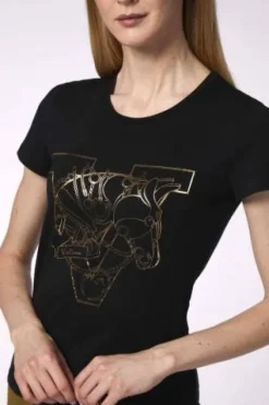 New T-shirt manches courtes Santa Lucia - Femme Tenue D'Équitation Femme·T-Shirts équitation Femme