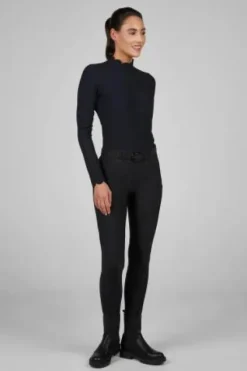 Discount T-shirt manches longues 8285 SELECTION - - Côtelé sportif Femme Tenue D'Équitation Femme·T-Shirts équitation Femme|Tenue D'Équitation Femme·Polos Et Chemises