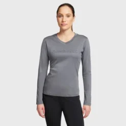 New T-Shirt manches longues Axella Crystal AW24 Femme Tenue D'Équitation Femme·T-Shirts équitation Femme